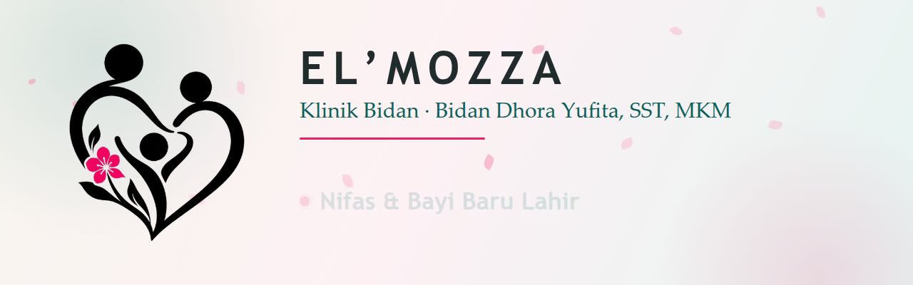Logo Klinik EL' Mozza dan layanan klinik bidan